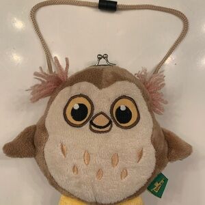 Adorable Wild Republic Owl - 6” Plush Coin Purse w/Kiss Lock Closure - Soft